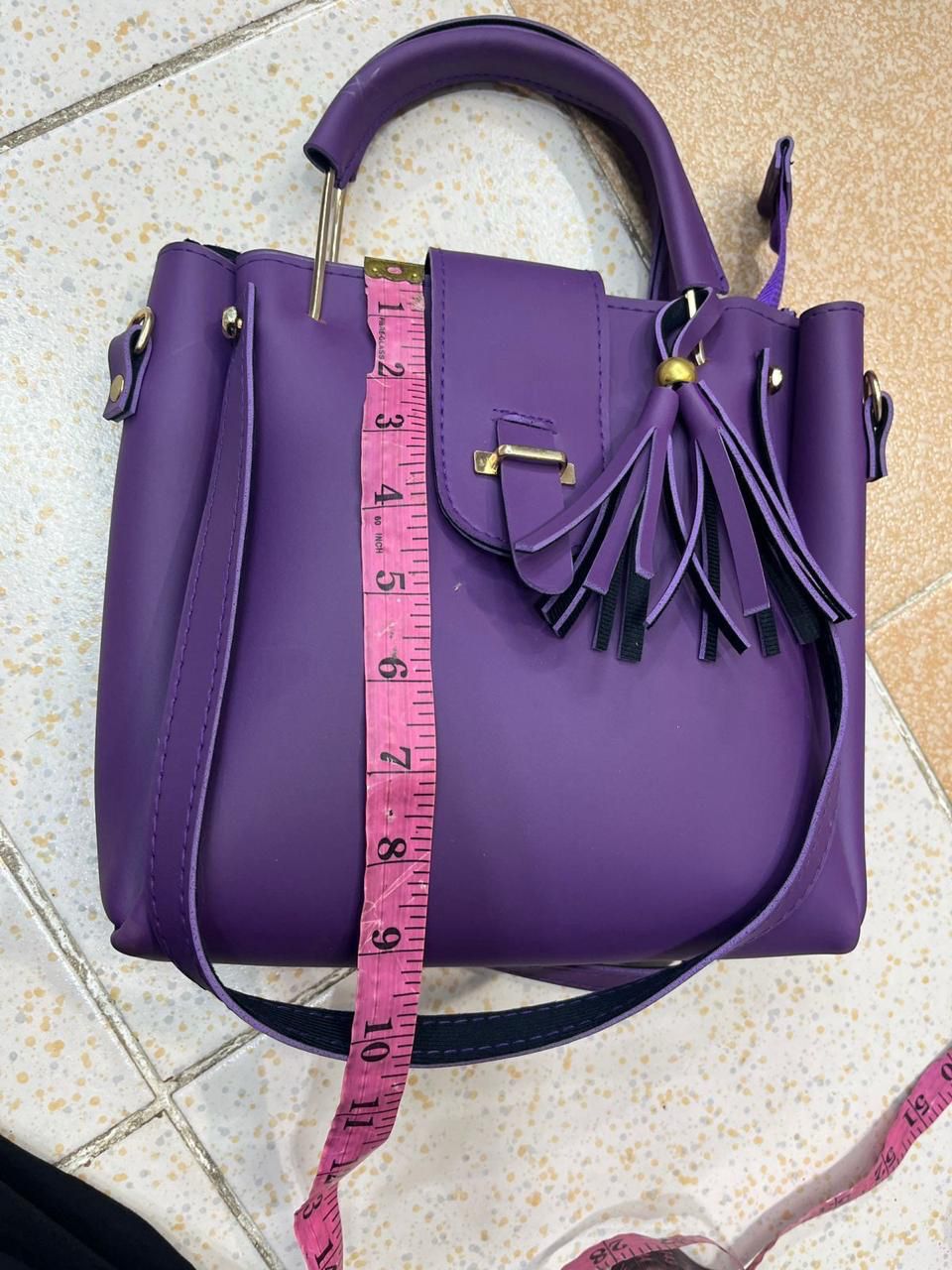 Stylish Three-Piece Handbag and Wallet Set for Women