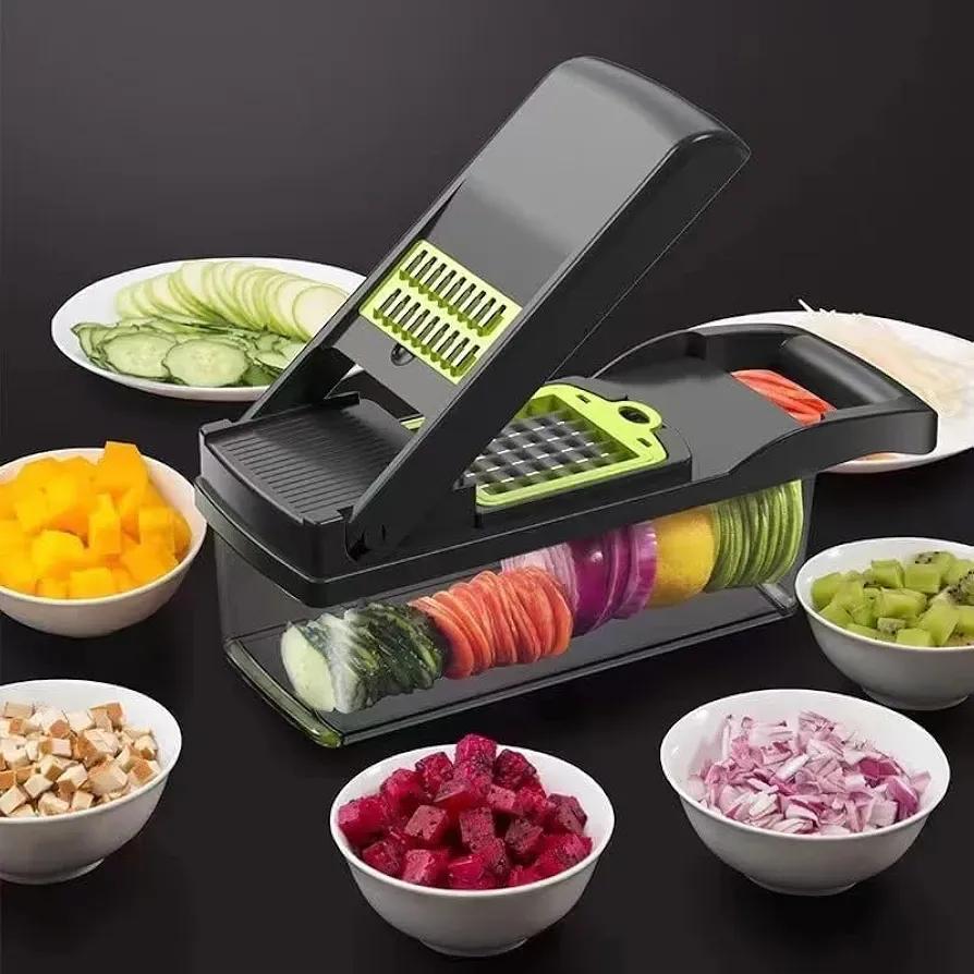 12 IN 1 MULTIFUNCTIONAL VEGETABLE CUTTER