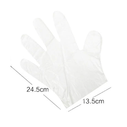 100 PIECES DISPOSABLE GLOVES