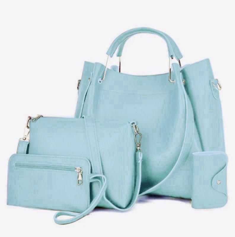 High Quality 3 Piece Synthetic Leather Shoulder Bag
