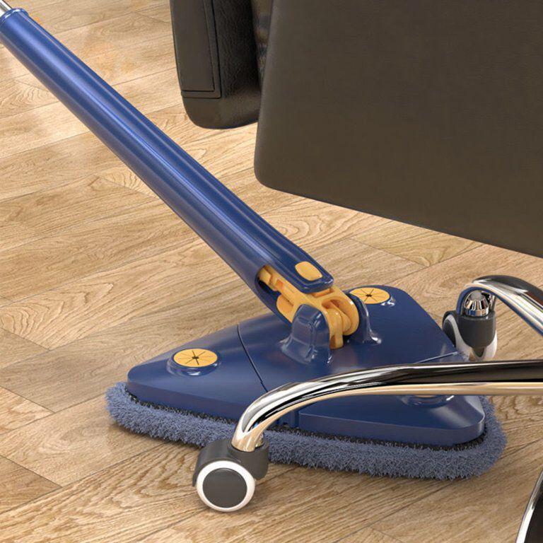 Rotatable 360 Degree Mop Blue ABS compact