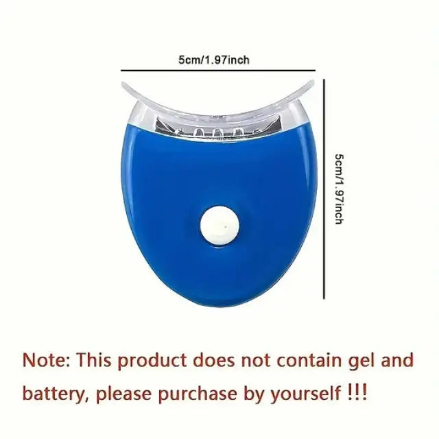 Dental teeth whitening blue light
