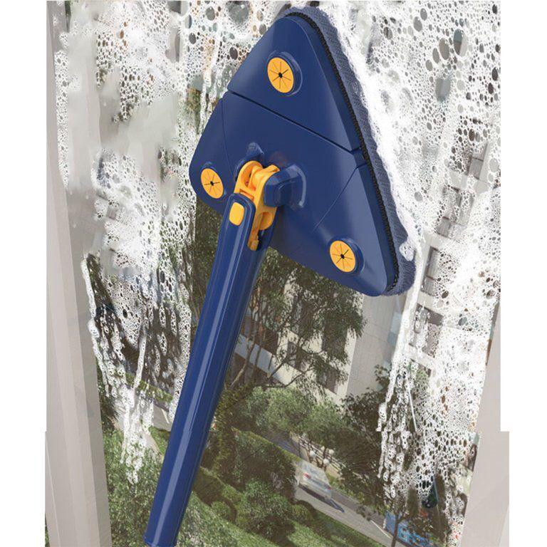 Rotatable 360 Degree Mop Blue ABS compact