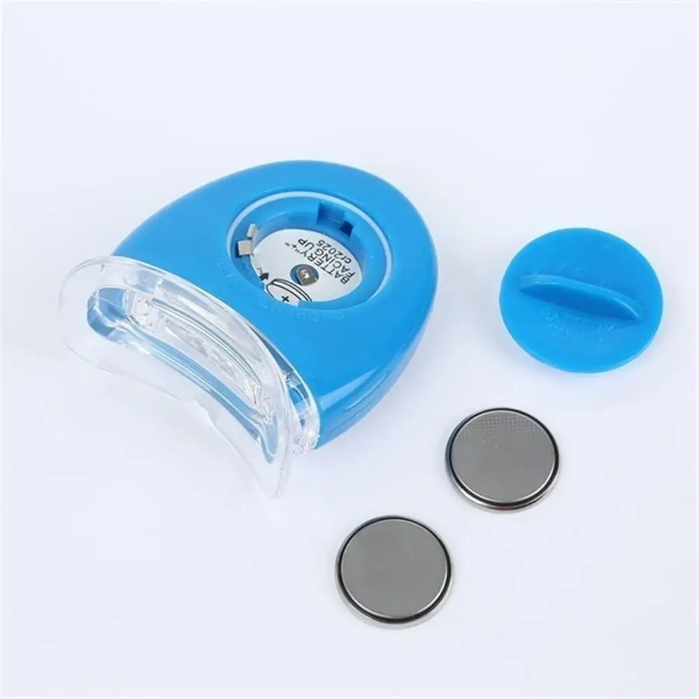 Dental teeth whitening blue light