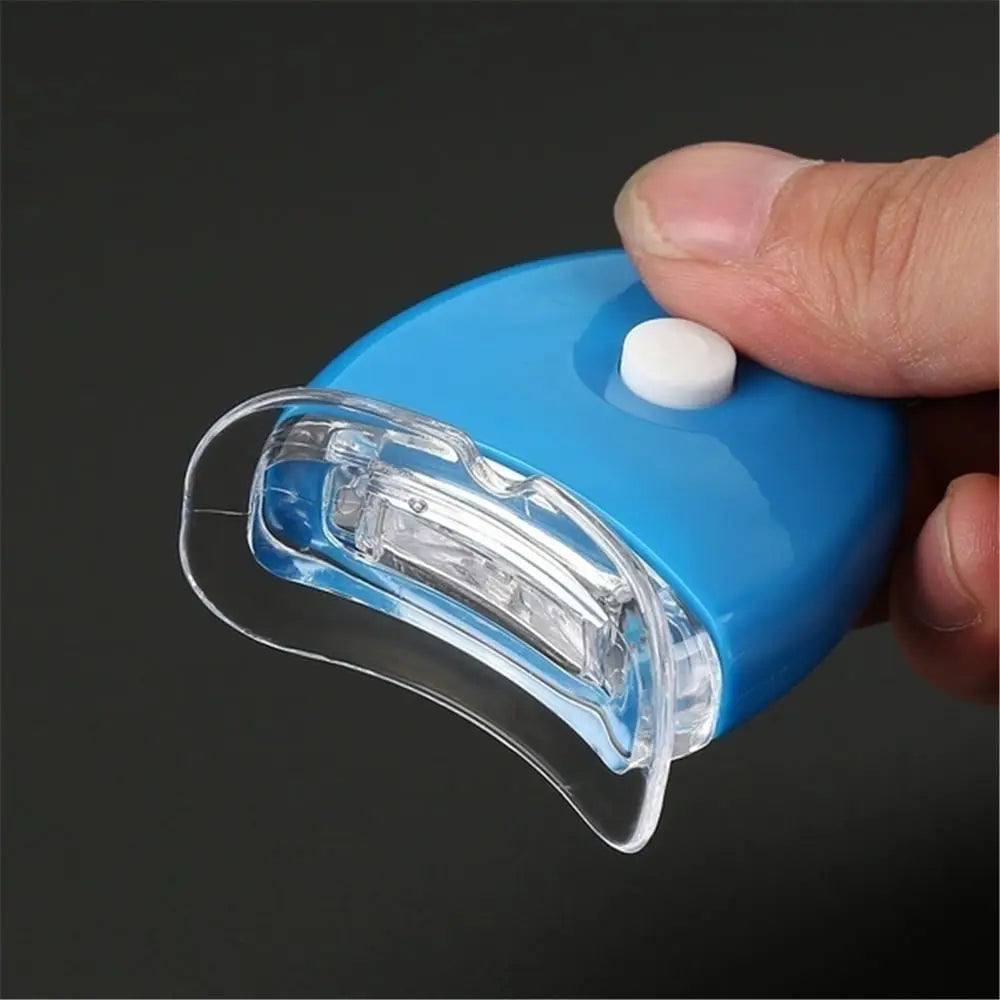 Dental teeth whitening blue light