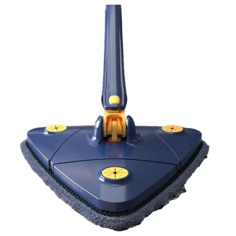 Rotatable 360 Degree Mop Blue ABS compact