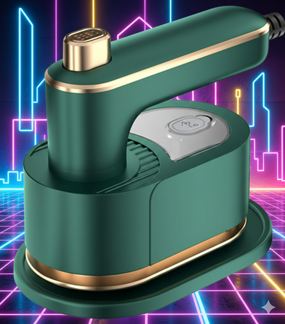 Portable Mini Steam Iron - Wet & Dry Ironing